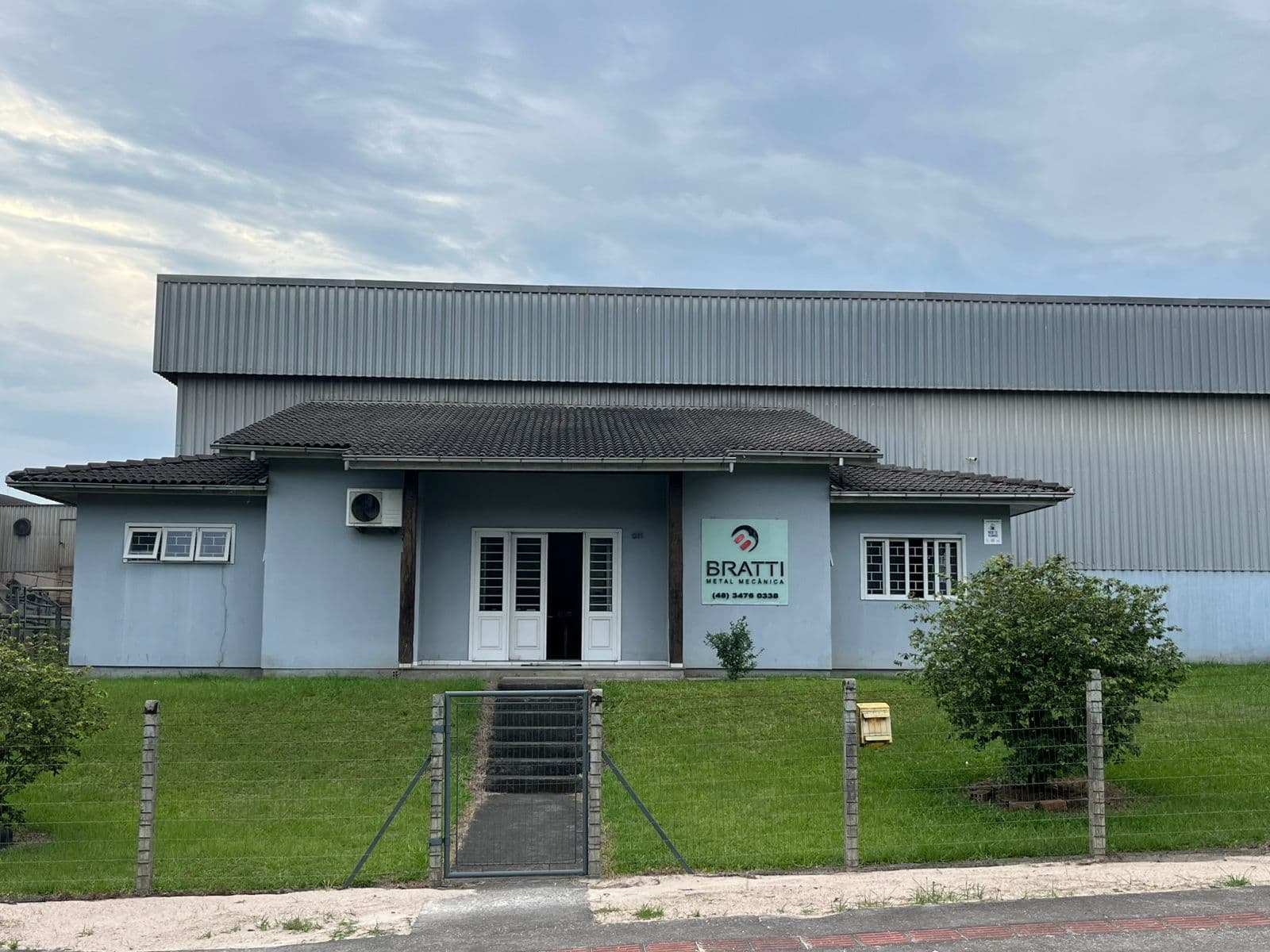 Instalações da Bratti Metal Mecânica