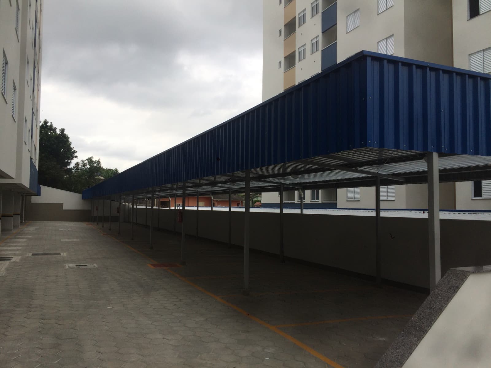 Cobertura Metálica para Estacionamento